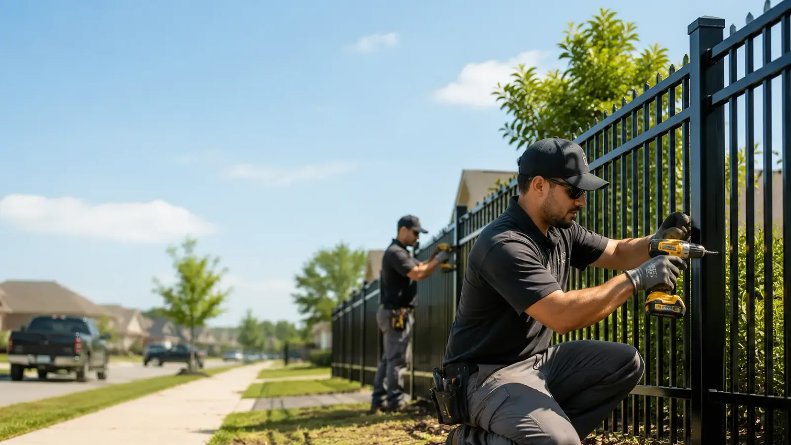 Metal Fence Installation in Harvard, MA